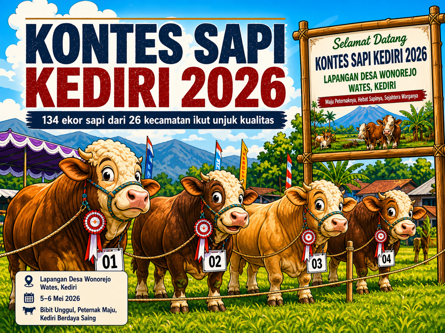 Kontes Sapi Kediri 2026