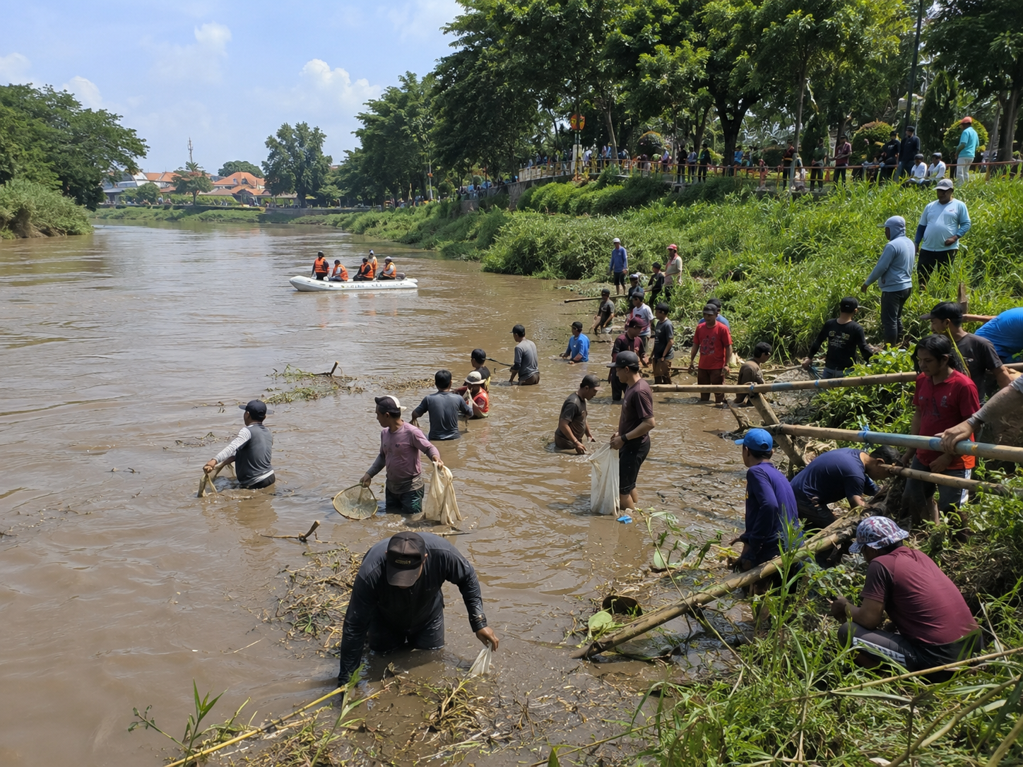 Pladu Sungai Brantas Kediri