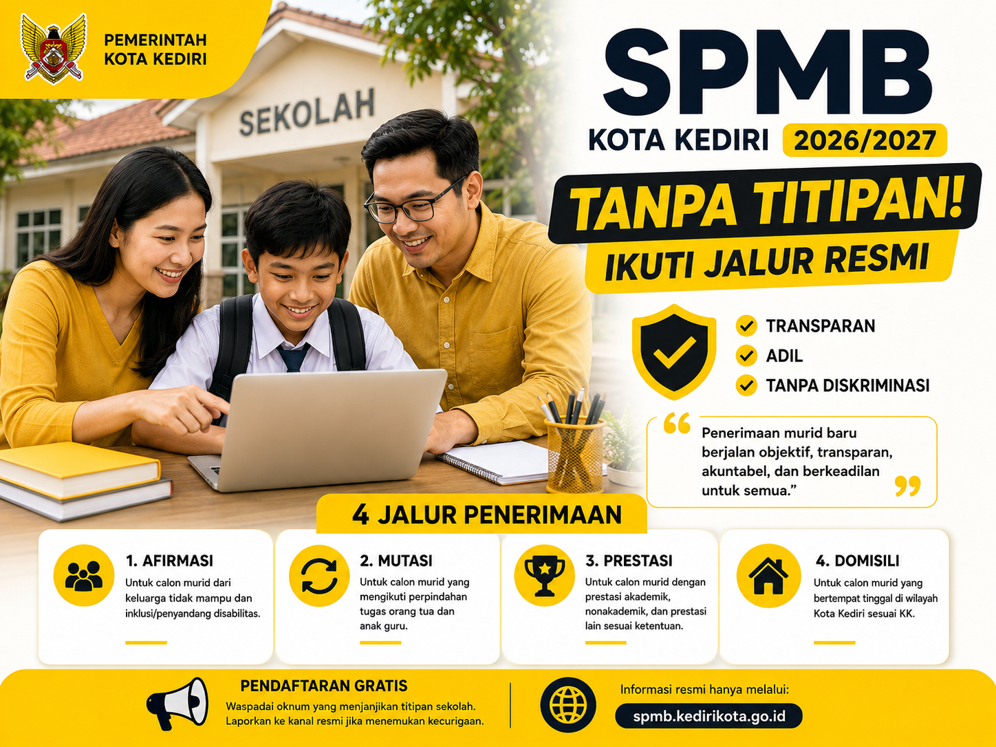 SPMB Kota Kediri 2026